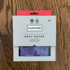 Hunter Cable Knit Cuff Welly Socks